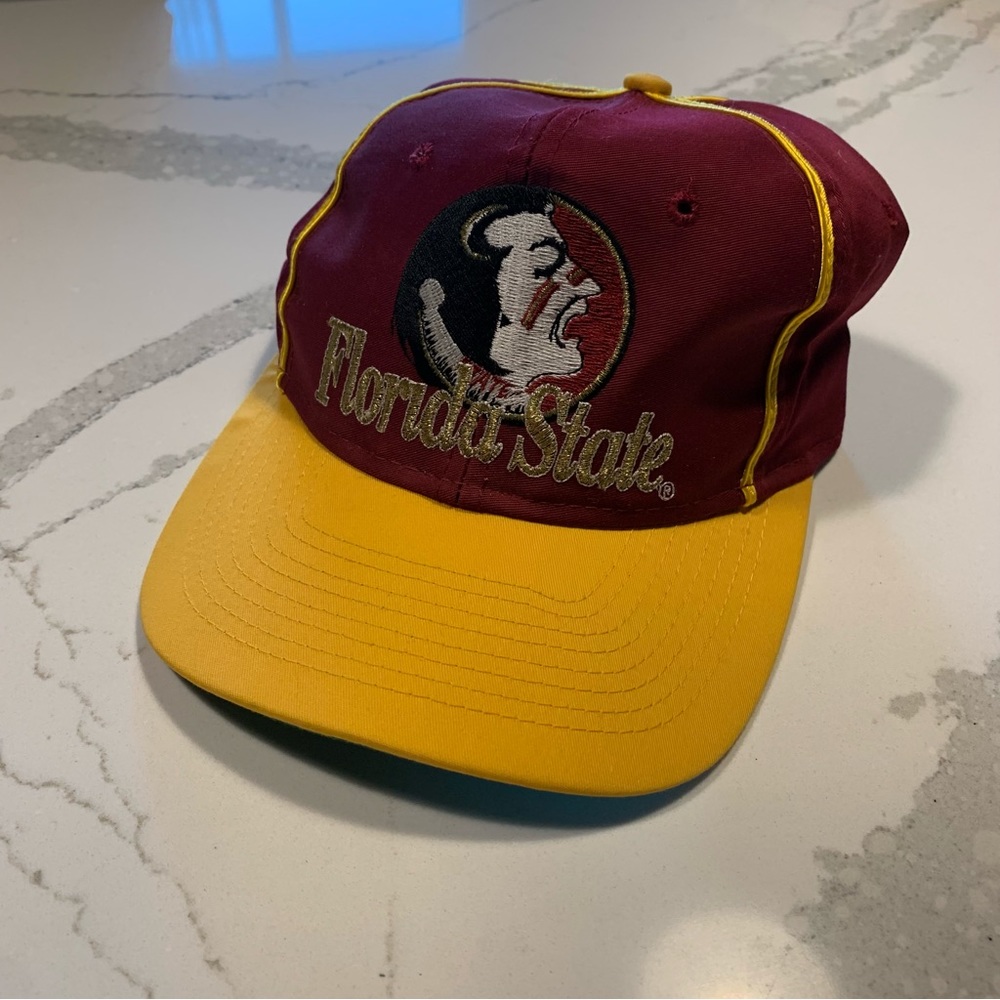 FLORIDA STATE SEMINOLES VINTAGE THE GAME SNAPBACK ADJUSTABLE CAP HAT NICE